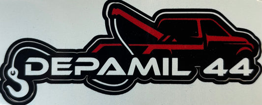 Autocollant - DEPAMIL noir